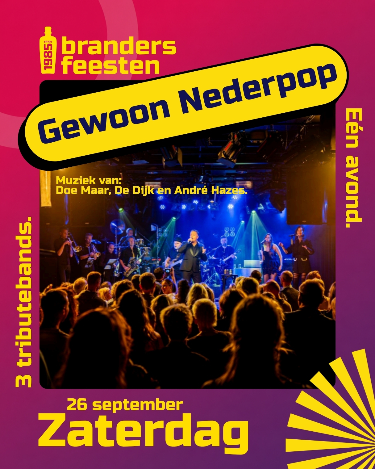 GEWOON NEDERPOP tijdens de Brandersfeesten 2026